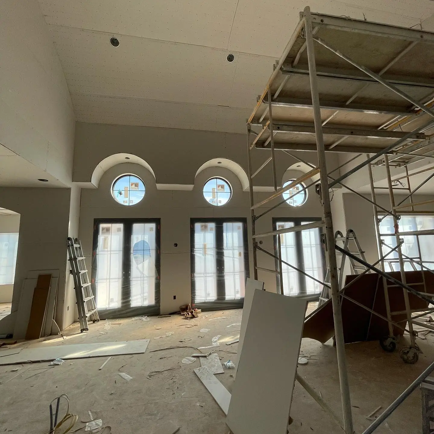 Drywall & mudding — September 2021
