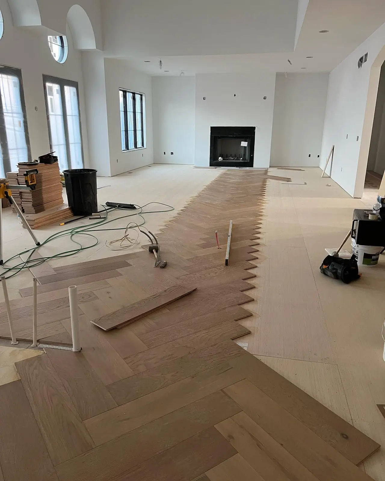 Herringbone floors — November 2021